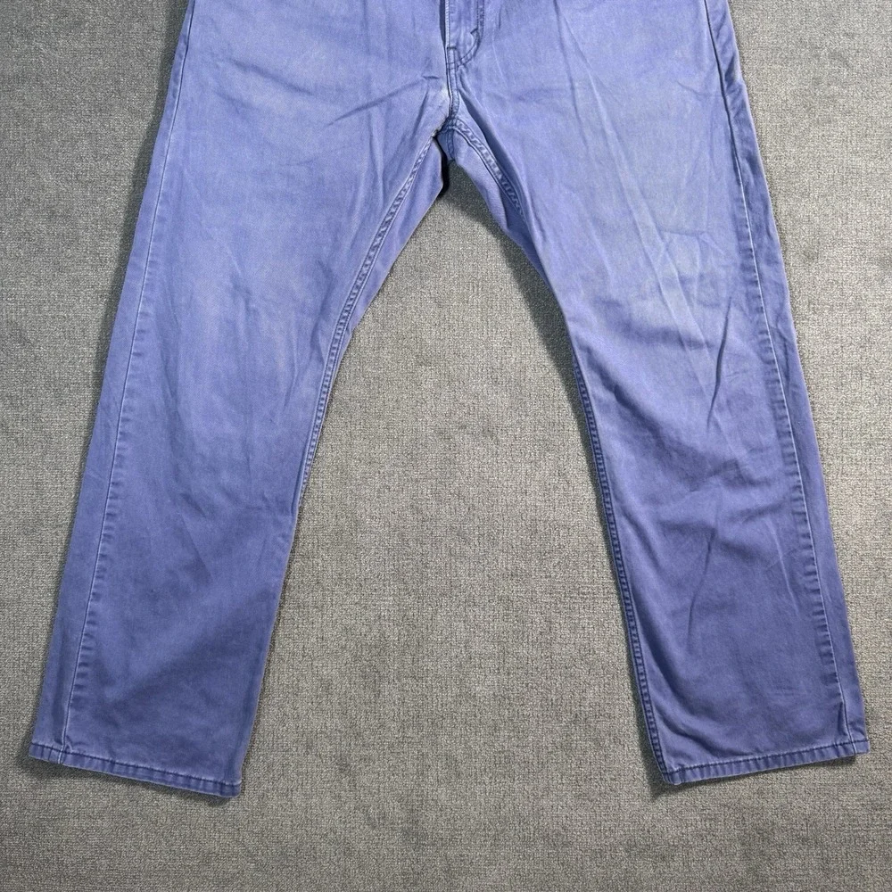Levi's 541 Jeans Men's Size 36x30 Athletic Fit Purple Medium Wash Denim